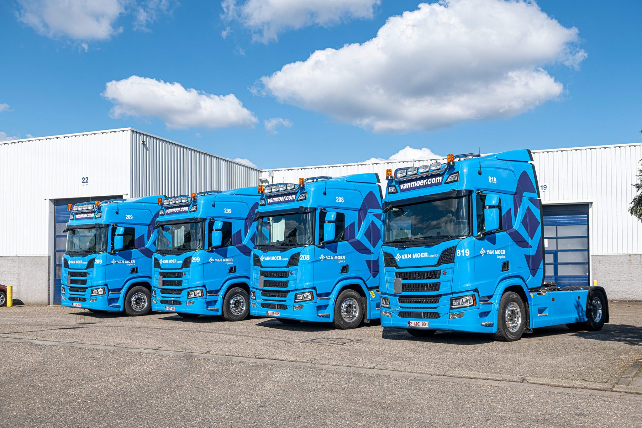 40 Nouveaux Scania Pour Van Moer Logistics Transportmedia