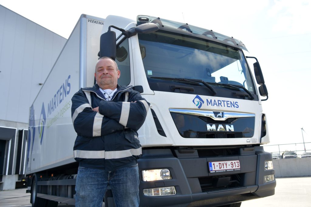 Transport Martens vindt het belangrijk vrachtwagenchauffeurs in de kijker te zetten.