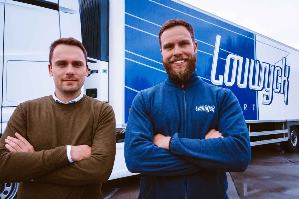 Maxime en Gilles Louwyck: “Het is belangrijk dat chauffeurs zich goed voelen in het bedrijf.”